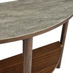 Willow Console Table – Timber Tobacco | Curved