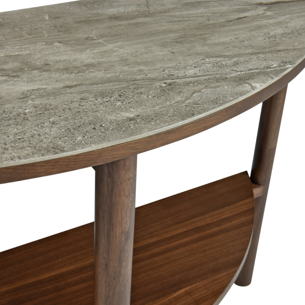 Willow Console Table – Timber Tobacco | Curved