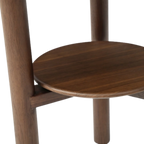 Willow Lamp Table – Timber Tobacco | Round