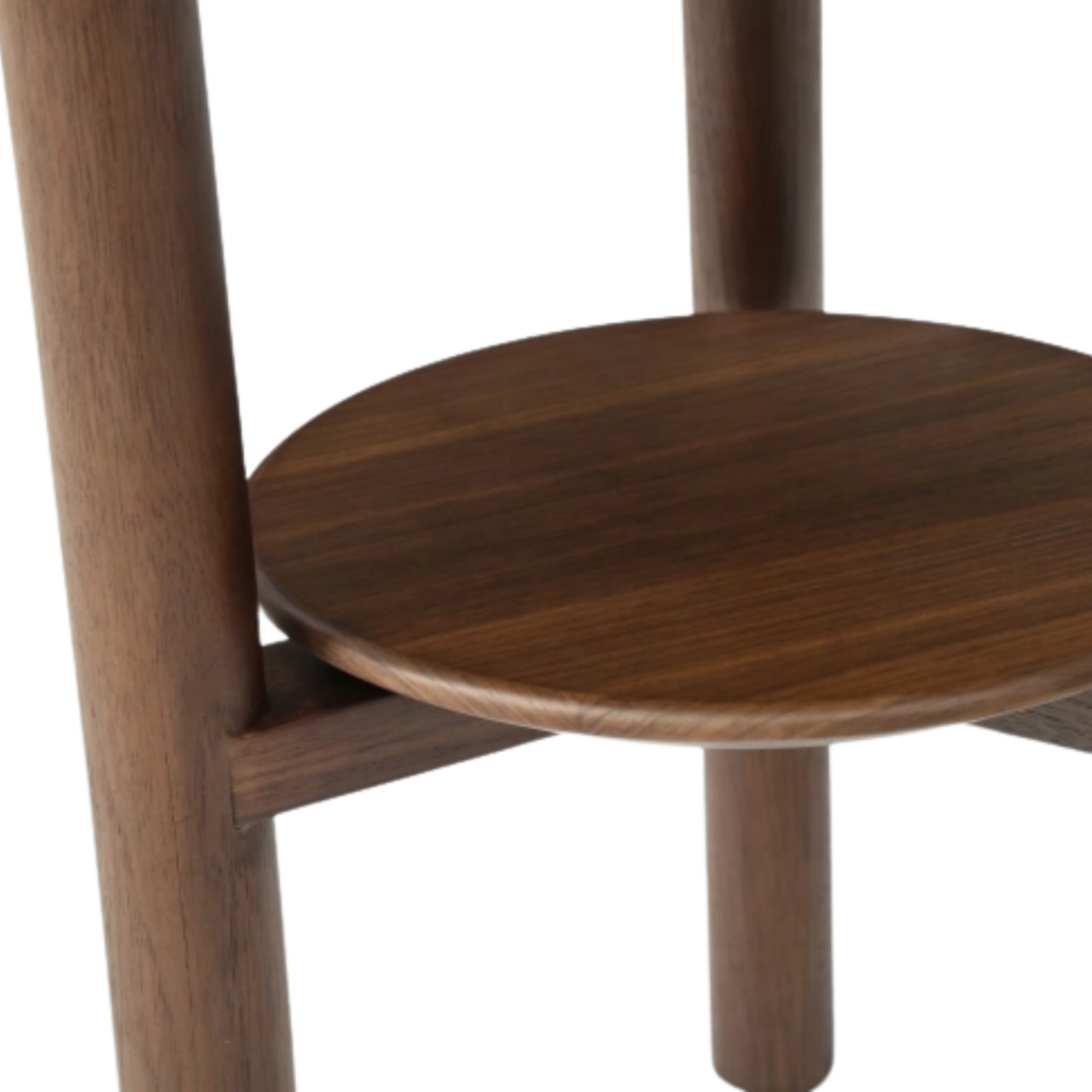 Willow Lamp Table – Timber Tobacco | Round