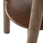 Willow Lamp Table – Timber Tobacco | Round