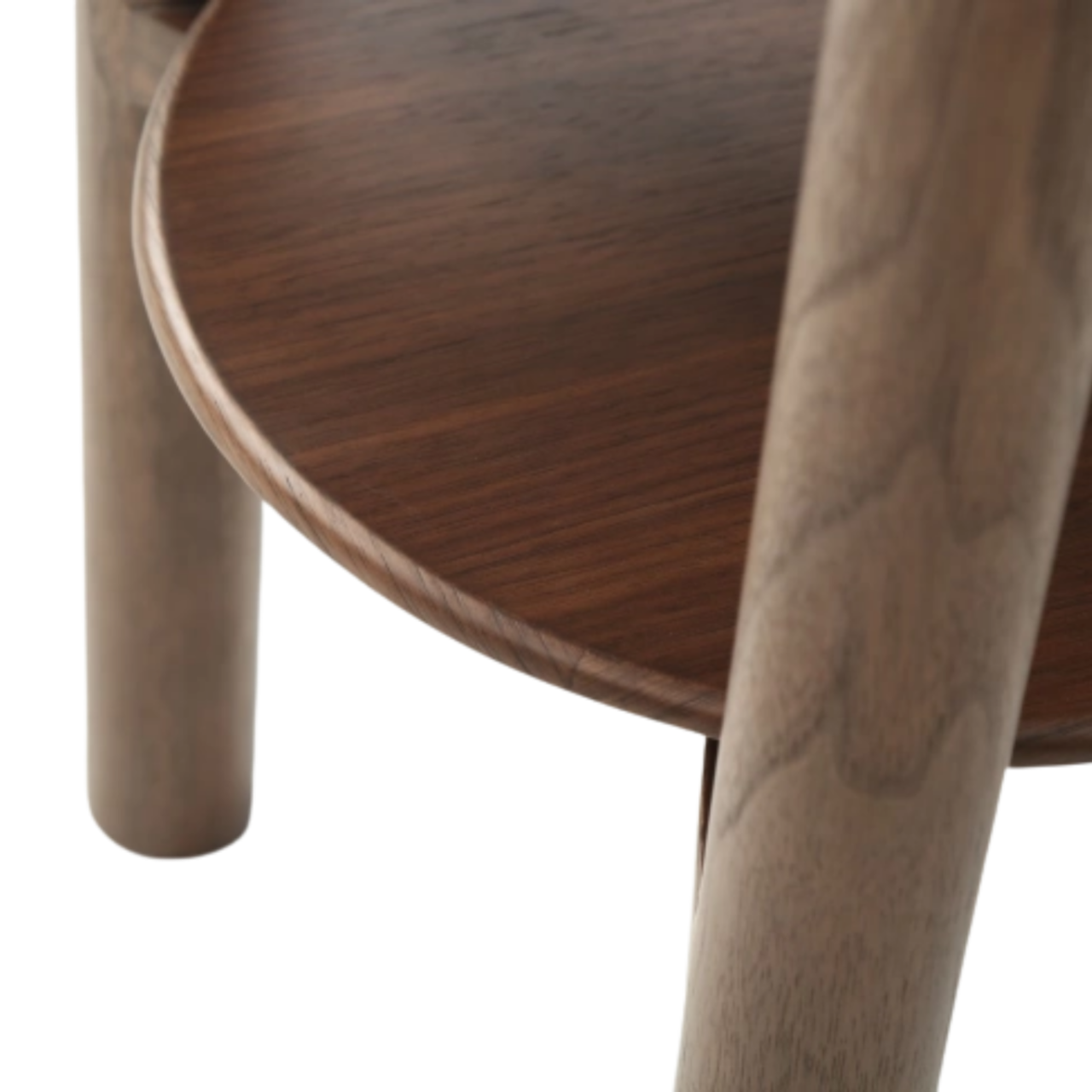 Willow Lamp Table – Timber Tobacco | Round