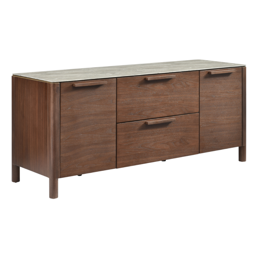 Willow TV Unit – Timber Tobacco | 4 Drawer